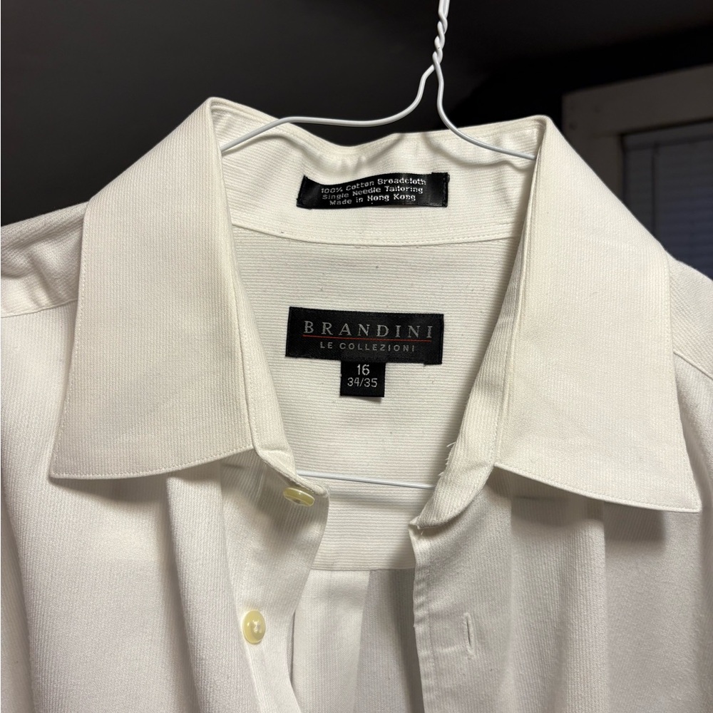 Men's White Dress Shirt